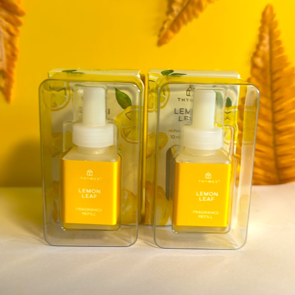 Thymes Lemon Leaf Pura Smart Home Plug-in Diffuser Refills - Pack of 2 - Picture 4 of 8